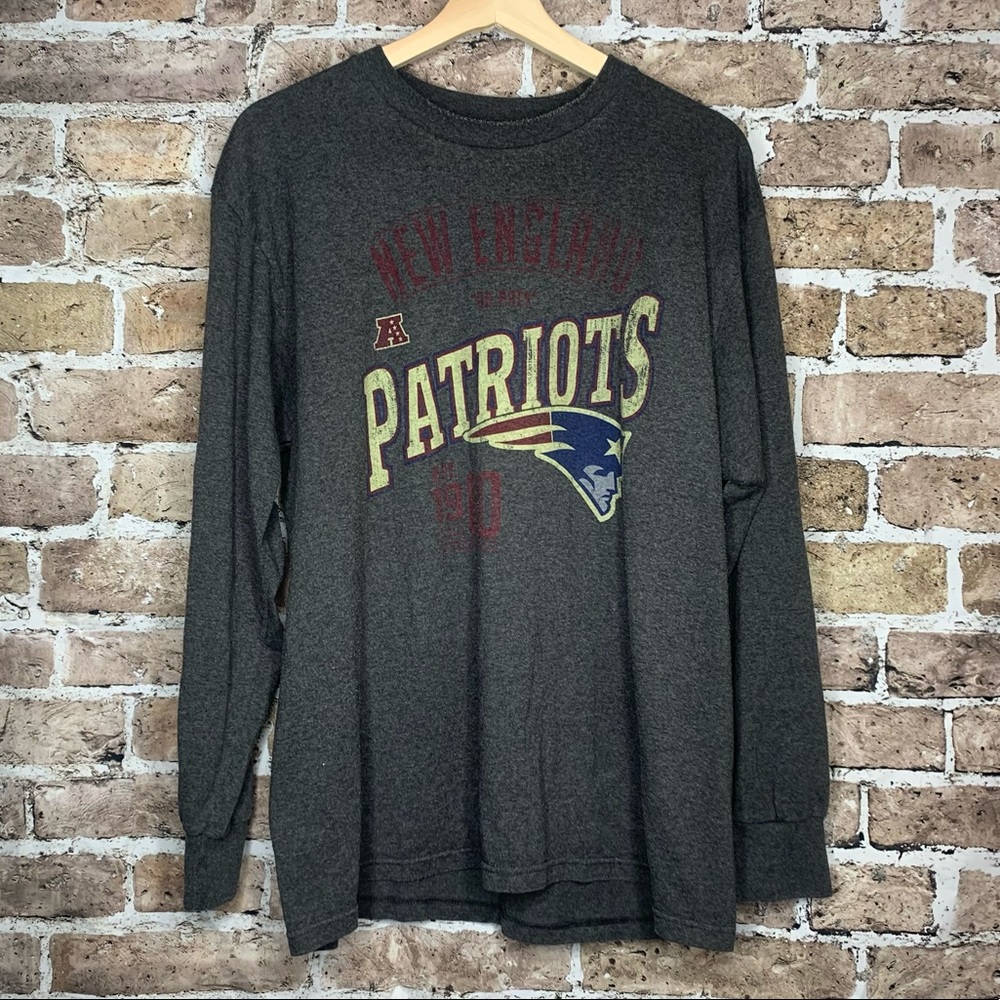NFL New England Patriots Mens Long Sleeve Tee